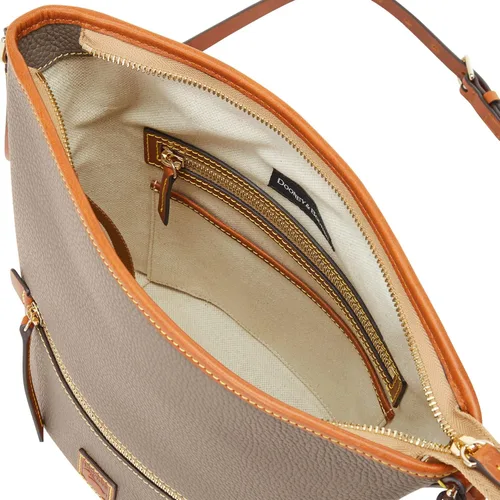 Vista 3 de Dooney & Bourke Bolso, bolso de hombro con cremallera de grano de guijarros