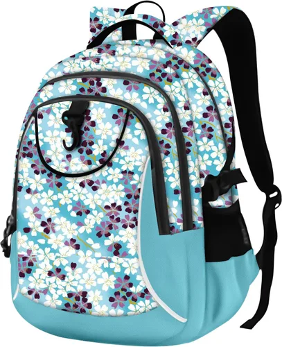 Vista 29 de Mochila escolar estilo Rickyh, mochila de viaje para hombres y mujeres, mochila ligera con compartimento para portátil, Tamaño único