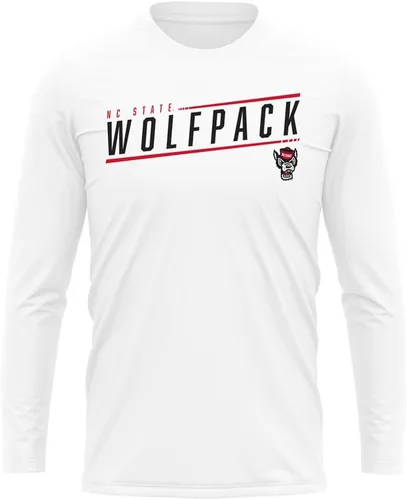 Vista 35 de Camisa deportiva de manga larga oficial de la NCAA Collegiate para hombre, colección de carbón elegante Universidad Estatal de Arizona/W/Sleek/Ls