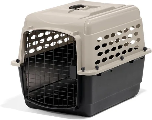 Vista 14 de Petmate Vari - Perrera/Transportadora para perros portátil apto para aerolíneas y jaulas para perros pequeños, plástico duradero, transportador