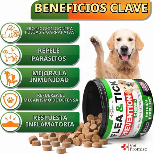 Vista 2 de Paquete de 2 pastillas orales para prevención de pulgas y garrapatas