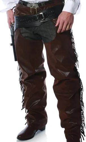 Vista 2 de Underwraps Cowboy Chaps para hombre