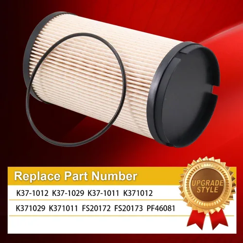 Vista 5 de K37-1012 2277129 Filtro de aceite del separador de agua del combustible 1922496 1948921 Reemplaza FS20172 P550952 1948921PE 1852006 compatible