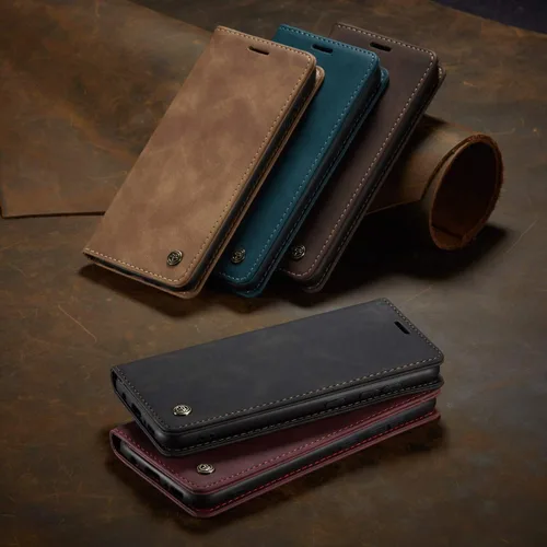 Vista 9 de Funda tipo cartera para Samsung Galaxy A51 4G, con soporte magnético, funda protectora de cuero estilo libro, duradera, a prueba de golpes