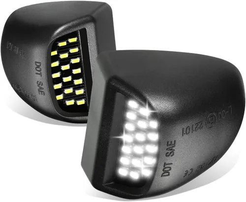 Vista 10 de Par de luces LED para matrícula compatibles con Cadillac CTS Sedán 08-10, PT-ZTL-9064