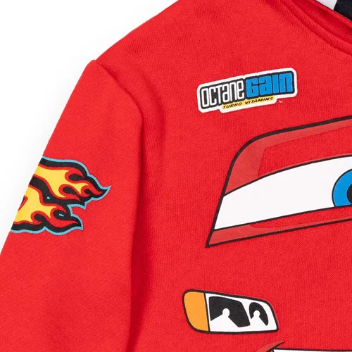 Vista 4 de Disney Pixar Cars Incredibles Winnie The Pooh - Sudadera con capucha para cosplay con cremallera para bebés y niños pequeños
