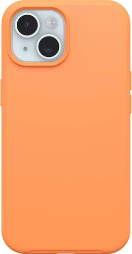 Vista 8 de OtterBox Funda para iPhone 16e, 15, 14 y 13 de la serie Symmetry, color negro, se ajusta a MagSafe, ultra suave, bordes elevados para proteger