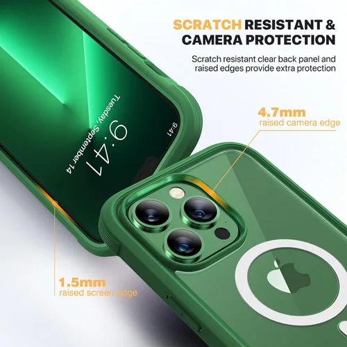 Vista 652 de DIACLARA - Funda transparente compatible con iPhone XR 6.1 pulgadas 2018