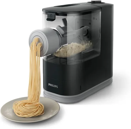 Vista 6 de Philips HR2371/05 Máquina para hacer pasta, compacta. Viva Collection, color negra, S, Negro