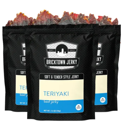 Vista 20 de Honey Pepper Soft and Tender Style Best Beef Jerky - Paquete de 3 - Prueba nuestra carne seca de res suave de mejor sabor - 7.5 onzas en total.