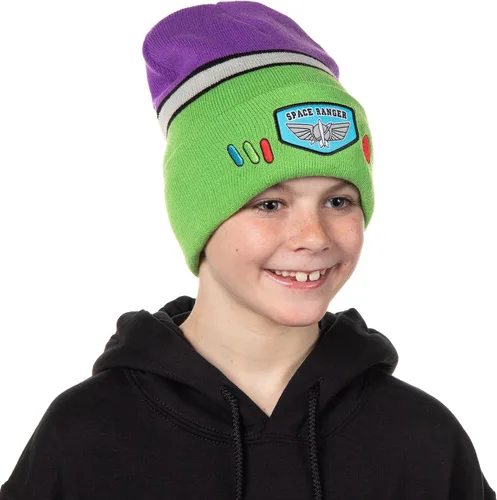 Vista 6 de Disney Toy Story Space Ranger Buzz Lightyear - Gorro de punto, multicolor, Multi colorido