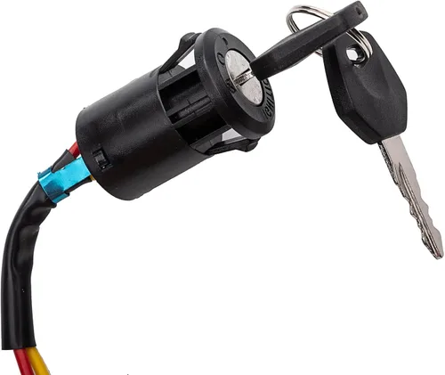 Vista 3 de weelye YS4 Interruptor de arranque de energía con dos llaves para niños, motocicleta eléctrica, piezas de repuesto para automóviles