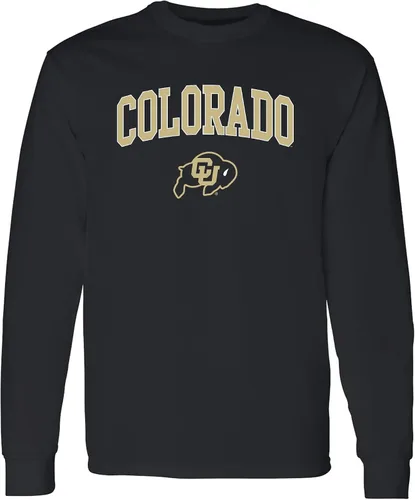 Vista 198 de NCAA oficial de College – University Team Color Arco Logo Manga Larga
