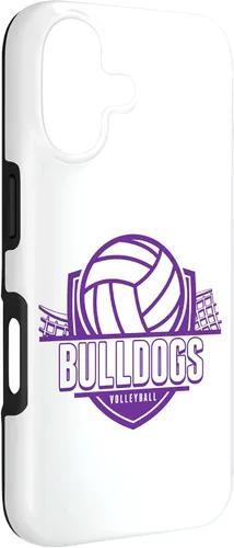 Vista 3 de Bulldogs Volleyball Back to School Spirit P Case for iPhone 17