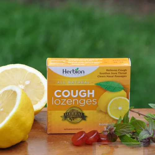 Vista 8 de Herbion Naturals Gotas para la tos, limón miel, 18