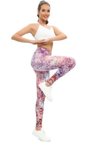 Vista 6 de Chisportate Sustainale - Leggings de yoga con bolsillos para mujer