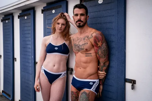 Vista 7 de Arena Bikini de espalda cruzada sólido de iconos de rendimiento para mujer
