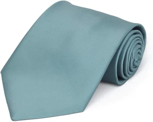 Vista 14 de tiemart Corbata de color sólido prémium Negro