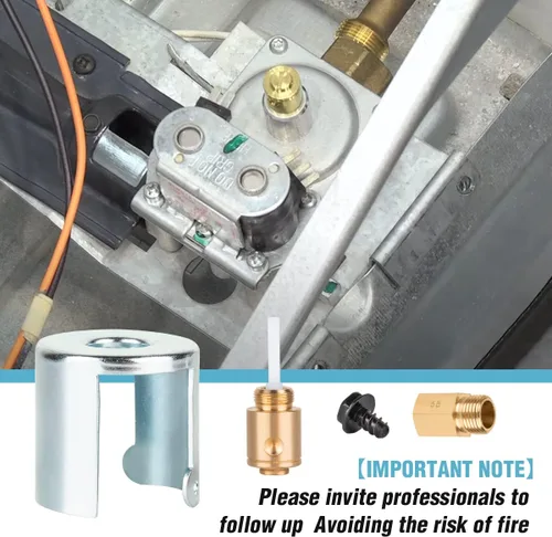 Vista 5 de Kit de conversión de propano líquido genuino OEM GE WE25X217 para secadoras de gas GE