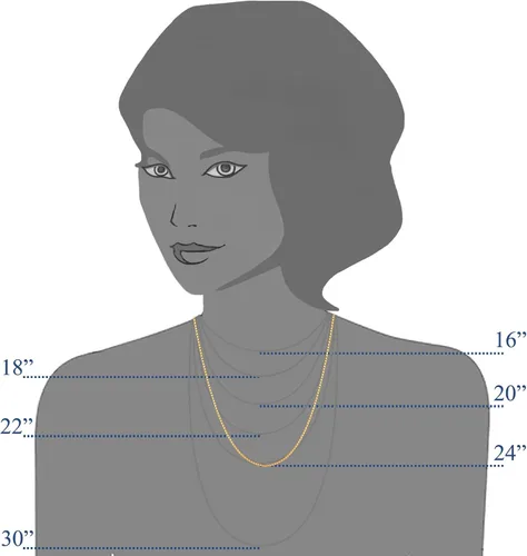 Vista 3 de Jewelry Affairs Collar de cadena de oro macizo amarillo de 10 quilates, 0.039 in