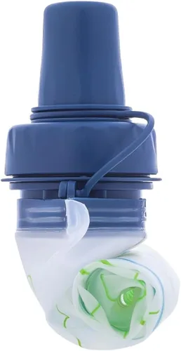 Vista 4 de Aquabend Botella de agua suave plegable a prueba de fugas, reutilizable, sin BPA, botella de agua ultraligera para correr, gimnasio, campamento