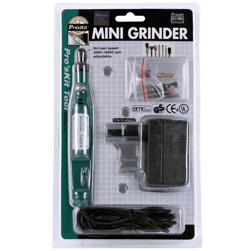 Vista 5 de Mini amoladora Pro'sKit PT-5201A