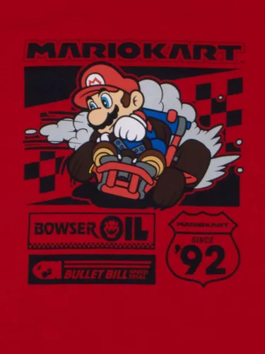 Vista 7 de Nintendo Super Mario Mario Kart - Juego de 3 camisetas de manga corta para niños