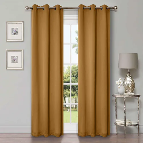 Vista 13 de Superior Cortinas Opacas, Oscurecimiento de Habitación, Dormitorio, Cortinas, Cocina, Acentos de Ventana de Sala de Estar, Bloqueo Solar, Térmico