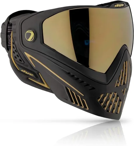 Vista 10 de Dye i5 Gafas de paintball – Lente térmica antivaho – Correa GSR Pro, orejas formadas por compresión – Protección facial profesional