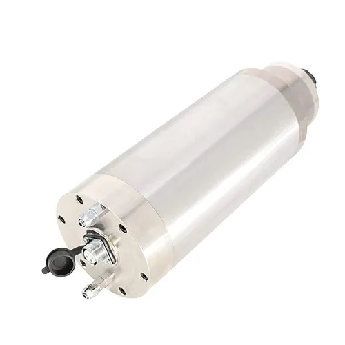 Vista 2 de Motor de husillo CNC refrigerado por agua ATO 5.5kW, 24000rpm, 2.91Nm, para máquina enrutadora CNC (5.5kw)