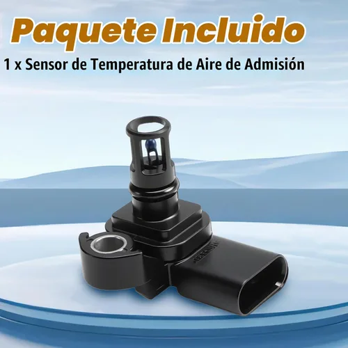 Vista 7 de FUSCH Sensor de presión y temperatura de aire de admisión, sensor de presión absoluta del colector MAP Compatible con Buick Cascada Encore Chevrolet