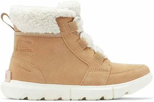 Vista 3 de SOREL Explorer II Carnival Botas de invierno acogedoras, impermeables, de ante