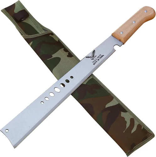 Vista 8 de Armory Replicas Cuchillo de machete de espiga completa - Herramienta multiusos para acampar al aire libre