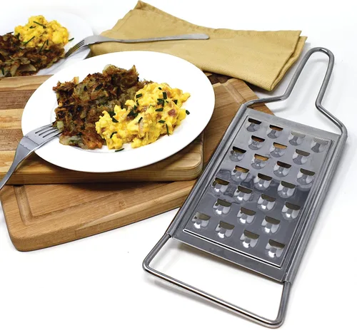 Vista 6 de Norpro Rallador de patatas de acero inoxidable, 1 paquete, plateado