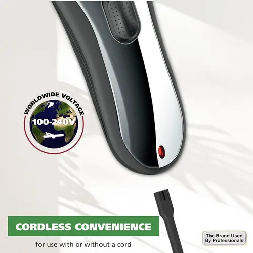 Vista 3 de Wahl Clipper - Kit recargable con cable/inalámbrico para cortar y recortar el pelo para cabezas, barbas más largas y aseo corporal completo