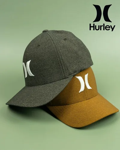 Vista 7 de Hurley Phantom Flexfit - Gorra de béisbol ajustada para hombre, talla L-XL, gris