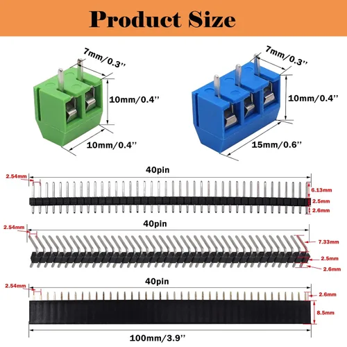 Vista 4 de 48 piezas de kit de placa PCB de doble cara para soldadura DIY y prototipos de placas de circuito para proyectos electrónicos, compatible con kits