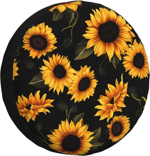 Vista 12 de 250 Anniversary of US Spare Tire Cover Dust-Proof UV Sun Wheel Covers Fit for Trailer, RV, SUV and Many Vehicle 14 inch Wheel