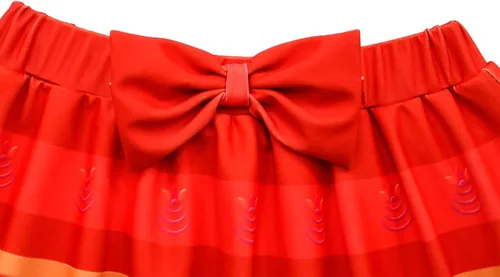 Vista 6 de YQSGT Traje de baño Encanto de dos piezas con volantes y hombros descubiertos para niños con traje de baño Mirabel