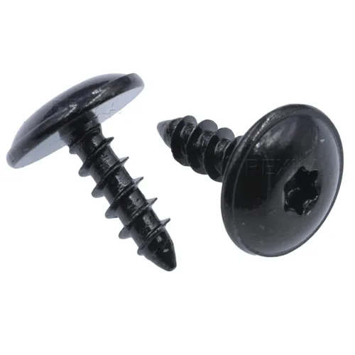 Vista 9 de Rexka 10 piezas T25 Fender Liner Splash Shield Cubierta de parachoques Autoperforantes Tornillo Torx Compatible con N90974701 Volkswagon Audi Porsche