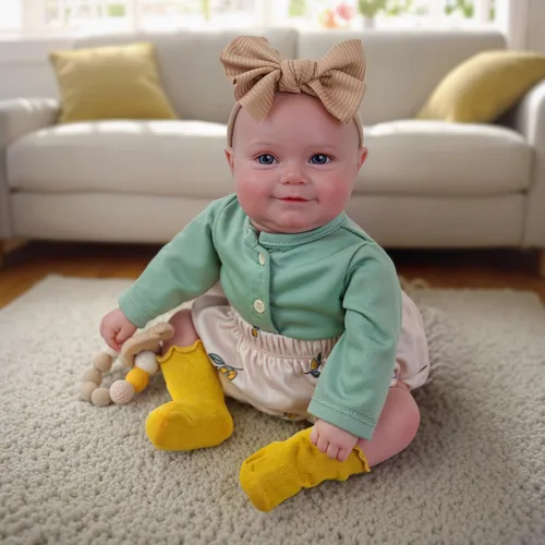 Vista 5 de BABESIDE Muñecas de bebé Reborn de 20 pulgadas, linda muñeca realista de Verde