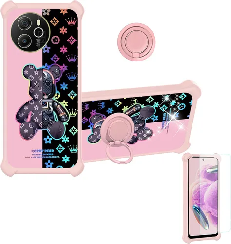 Vista 23 de jioeuinly Funda para Tecno Spark Go 2025 Compatible con Tecno Spark Go 1 / GO 1S / Pop 9 4G Funda de Teléfono Cubierta