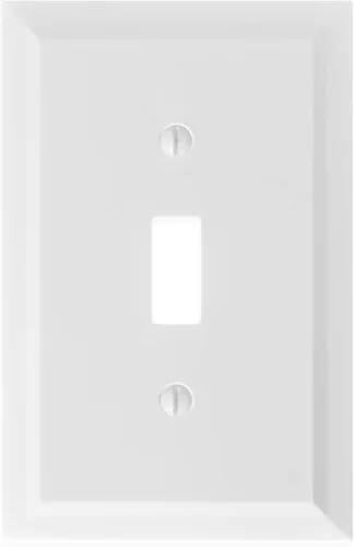 Vista 10 de Questech Cubiertas de tomacorrientes, placas de pared dúplex individuales, placas de interruptor de 1 banda, tamaño estándar, cubiertas de toma