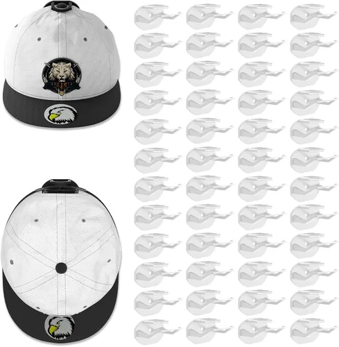 Vista 14 de Niunuerga Paquete de 16 Ganchos Adhesivos para Sombreros para Pared, Perchero Fuerte para Gorras de Béisbol, Organizador de Sombreros