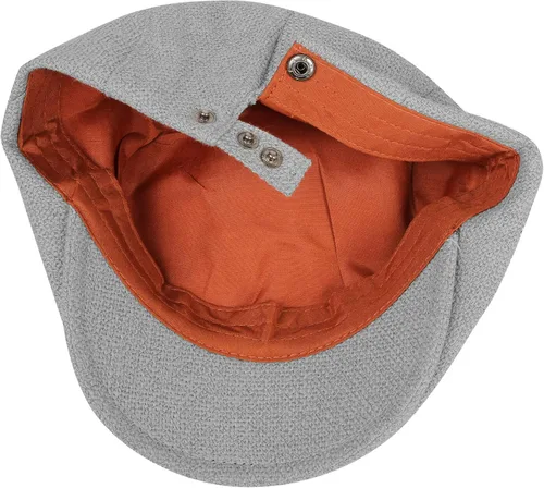 Vista 4 de WITHMOONS Ivy Cap MZ30038 - Gorra de paja de algodón similar al lino