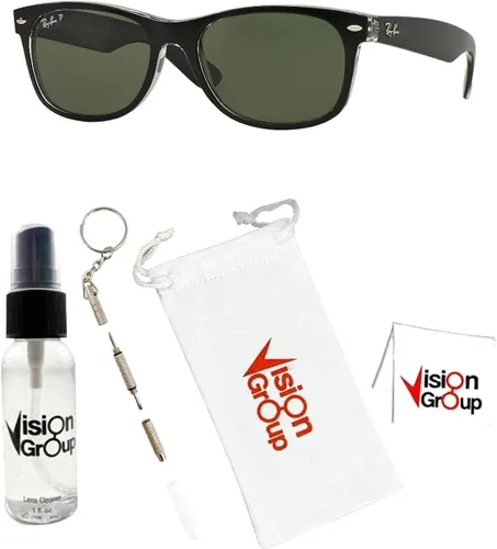 Vista 2 de Ray-Ban RB2132 New Wayfarer - Gafas de sol + paquete de accesorios para Vision Group