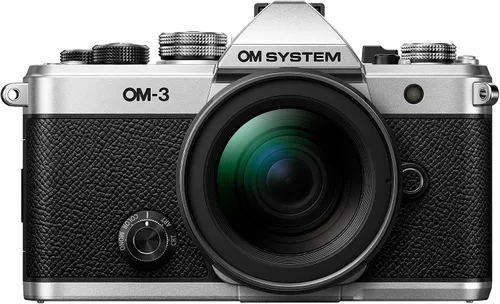 Vista 13 de OM SYSTEM Olympus OM-3 Silver Micro Cuatro Tercios Sistema Cámara de Viaje