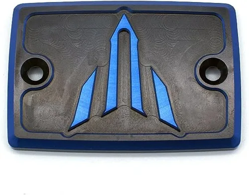 Vista 2 de Tapa de aceite para depósito de líquido de frenos delanteros compatible con Yamaha MT07 MT-07 FZ07 FZ-07 MT-09 MT09 FZ-09 FZ09 FJ09 MT-10 MT10 FZ10
