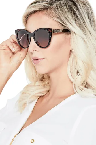 Vista 2 de GUESS Factory Gafas de sol de plástico para mujer