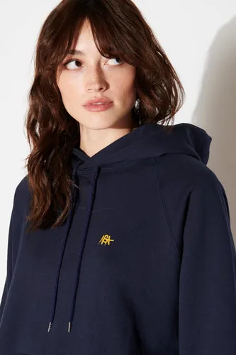 Vista 3 de Not So Ape Sudadera con capucha Sidewalk Flower, unisex, para todo género, fabricada en Japón
